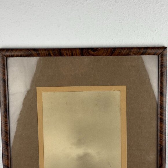 Antique Japanese Landscape Painting Mountain & Boats - Picture 4 of 10